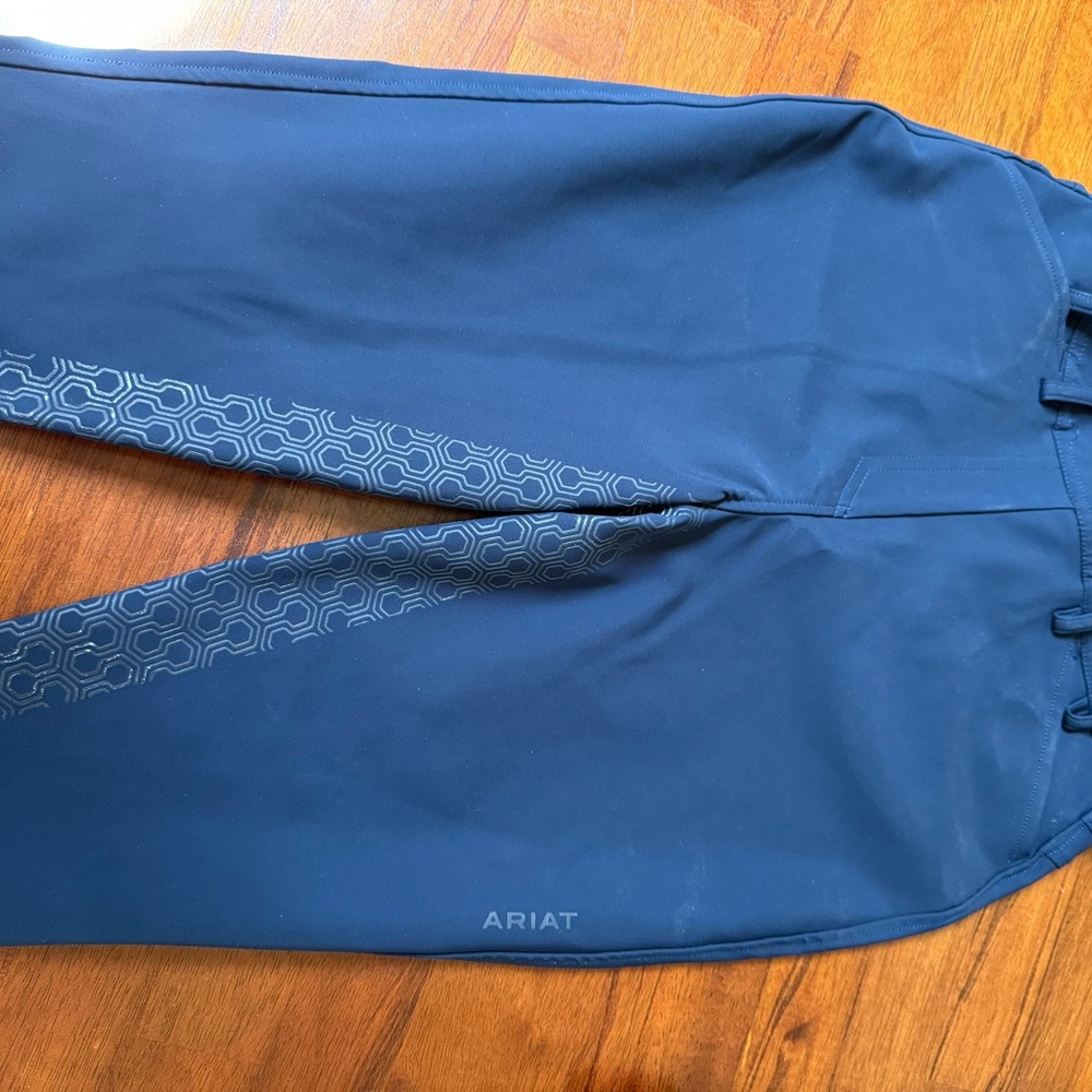 Ariat Pro Series Women’s equestrian riding breeches pants navy small
